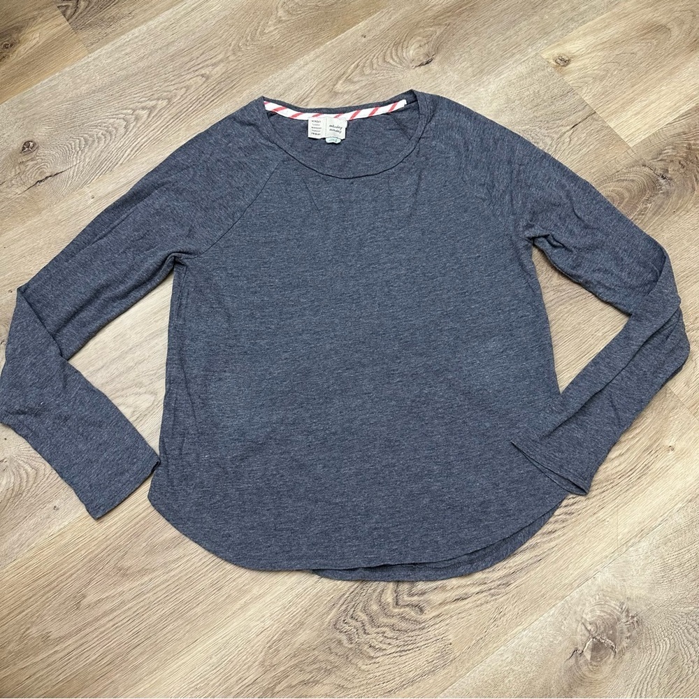Saturday Sunday Anthropologie Gray Long Sleeve Top